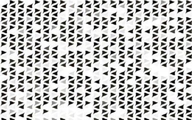 Light Black vector pattern in polygonal style.