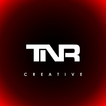 TNR Letter Initial Logo Design Template Vector Illustration