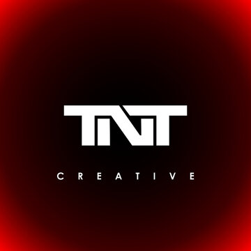 TNT Letter Initial Logo Design Template Vector Illustration