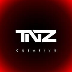 TNZ Letter Initial Logo Design Template Vector Illustration
