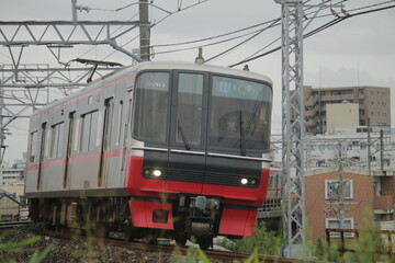 Fototapeta na wymiar 名古屋鉄道の電車