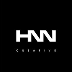 HNN Letter Initial Logo Design Template Vector Illustration