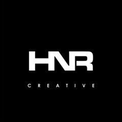 HNR Letter Initial Logo Design Template Vector Illustration