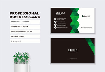 Design template of business card, for business, corporate, company, business template, etc