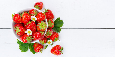 Strawberries berries fruits strawberry berry fruit copyspace copy space panorama in a bowl