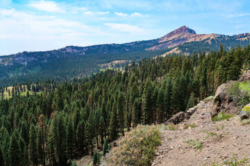 Fototapeta premium Lassen Volcanic National Park, California USA