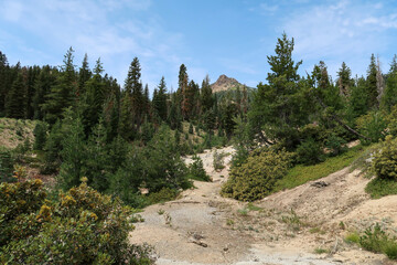 Obraz premium Lassen Volcanic National Park, California USA