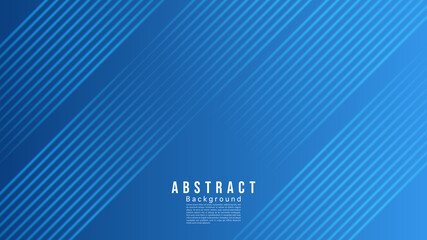 Abstract Blue Color background, diagonal stripes with copy space for text  , Flat Modern design for presentation , illustration Vector EPS 10
