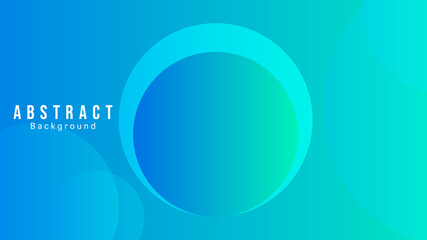 Abstract Color background, shiny curves on a blue-green background  , with copy space for text  , Flat Modern design for presentation , illustration Vector EPS 10