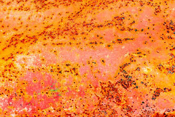 Metal texture with scratches and cracks which can be used as a background