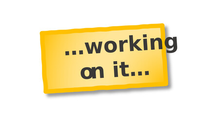 work on in yellow stick