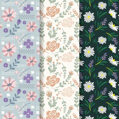 Hand Drawn Spring Pattern Collection 2