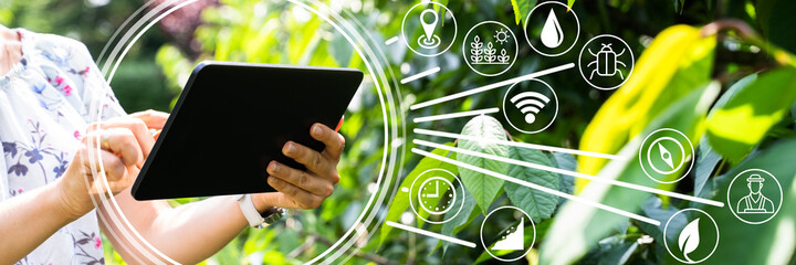 Smart Farming Digital Technology Agriculture App
