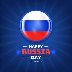 Realistic Russia Day Illustration_2