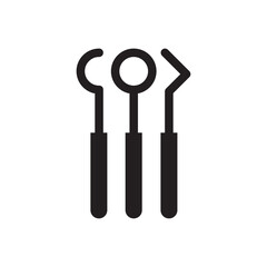 dental care Equipment and tools icon