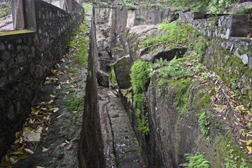 ancient 1500 years old buddhist jogeshwai caves in mumbai,maharastra,india,asia