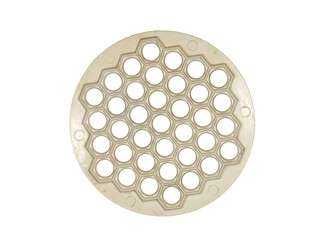Mold for home baking cookies and waffles isolated on white background.