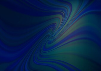 Dark BLUE vector abstract blurred template.