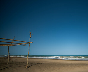 Soledad en la playa de chachalacas, Veracruz