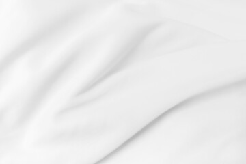 Obraz premium The wrinkled whites are photographed by focusing on the center of the image.