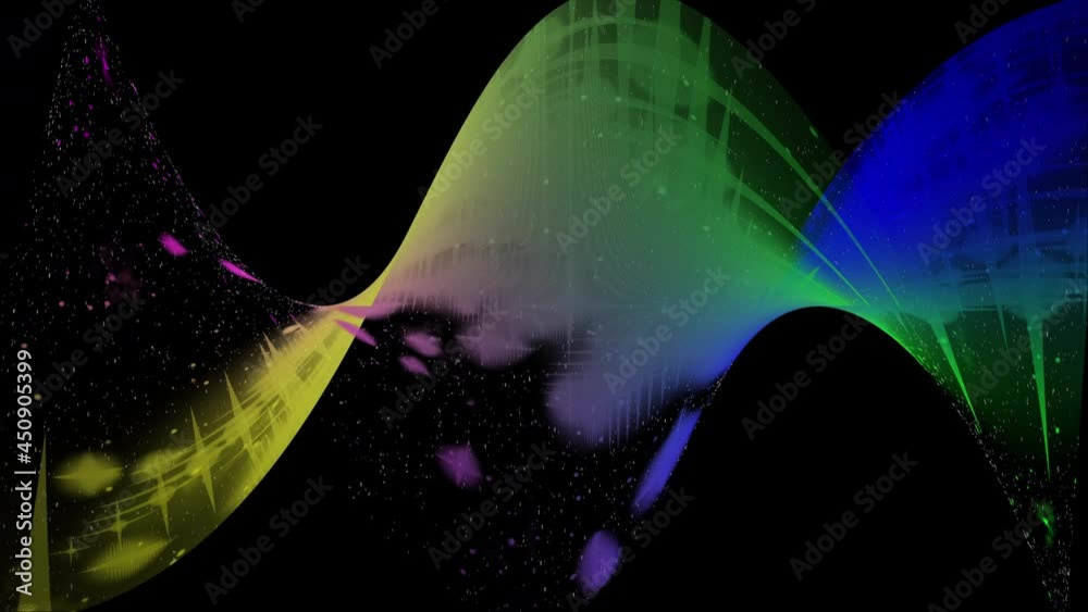 Wall mural abstract universe close up. shuffling between galaxies close-up. scientific exploration of a loop th