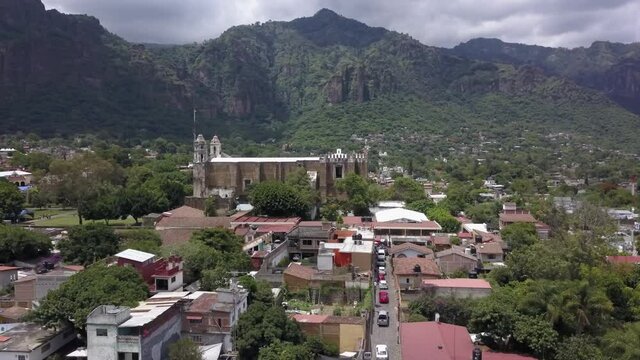 Centro de Tepoztlan Morelos Mexico