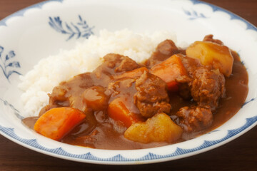 大豆ミートのカレー