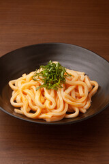 明太子まぜうどん