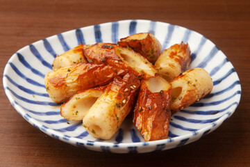 竹輪の磯辺焼き