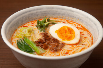 豆乳坦々素麺