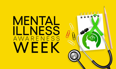 Mental illness awareness week is observed every year in October, mental illness is a health problem that significantly affects how a person feels, thinks, behaves, and interacts with other people.