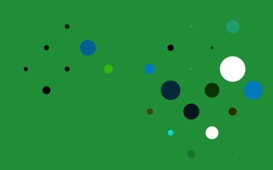 Light Multicolor, Rainbow vector cover with spots.