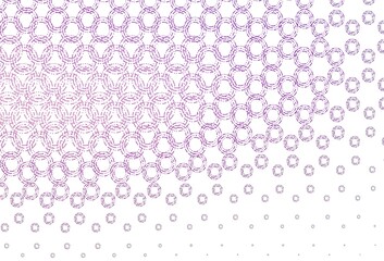 Light purple vector pattern with spheres.