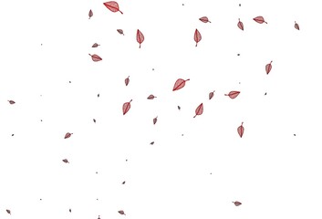 Obraz na płótnie Canvas Light Red vector doodle layout.