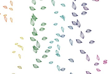 Light Multicolor, Rainbow vector hand painted backdrop.