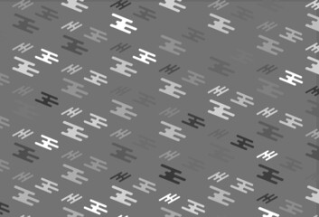 Light Silver, Gray vector layout with flat lines.