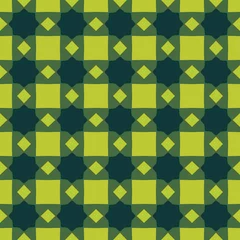  Samenvatting van geel, blauw en groen naadloos patroon voor behang of achtergrond © Tabishere