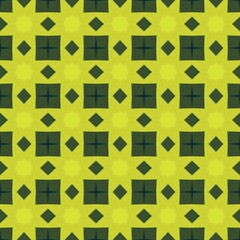 Illustration of a green toned geometric seamless pattern