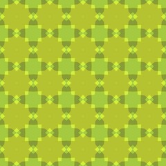 Abstract green background with seamless patterns