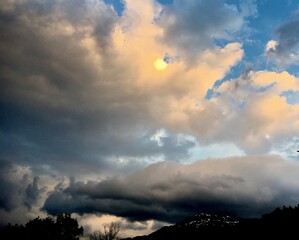 storm clouds timelapse