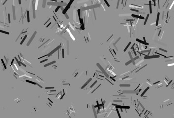 Light Silver, Gray vector layout with flat lines.