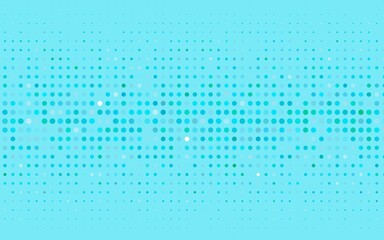 Light Blue, Green vector texture with disks.