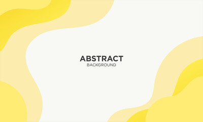 Abstract Yellow geometric background. Modern background design. Liquid color. Fluid shapes composition. Fit for presentation design. website, basis for banners, wallpapers, brochure, posters