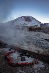 Obraz premium Geiser del Tatio, Atacama Chile