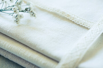 布　ナチュラルなコットン生地