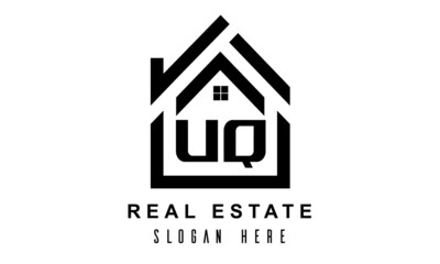 UQ real estate house latter logo