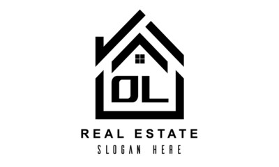 OL real estate house latter logo