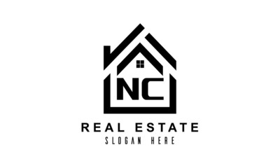NC real estate house latter logo