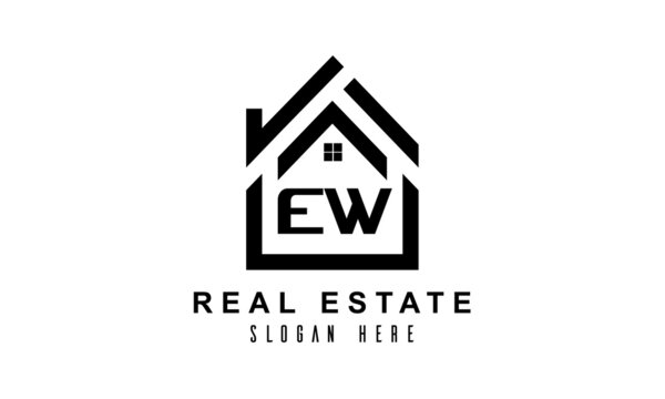 EW Real Estate House Latter Logo