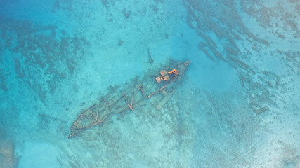 sunken ship